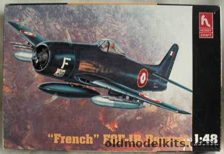 Hobby Craft 1/48 Grumman F8F-1B Bearcat - (F8F1B), HC1441 plastic model kit